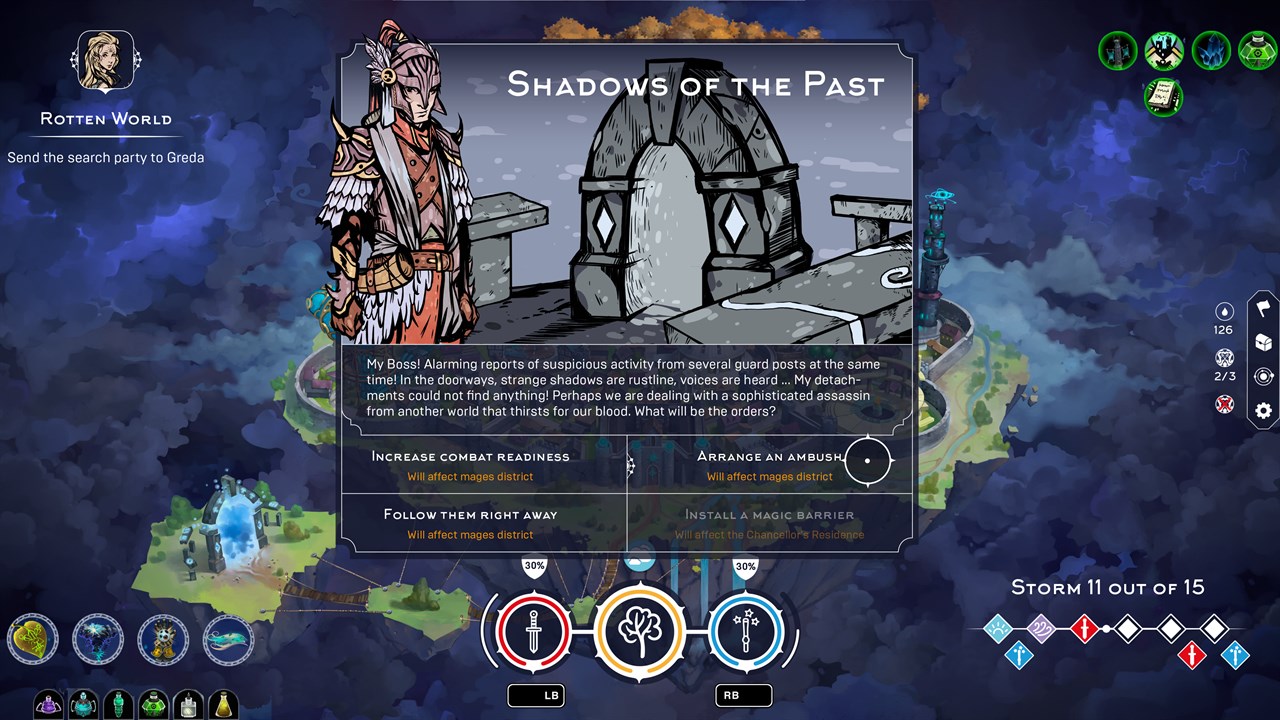 Mittelborg: City of Mages screenshot 1