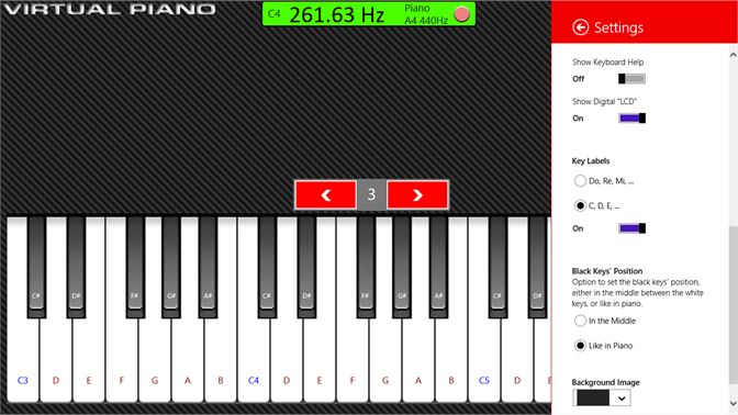 Virtual Piano Notes