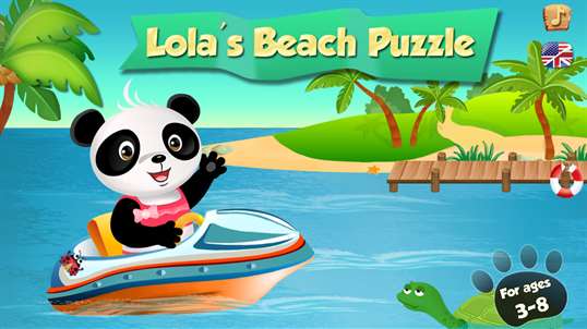 Lola's Beach Puzzle screenshot 1