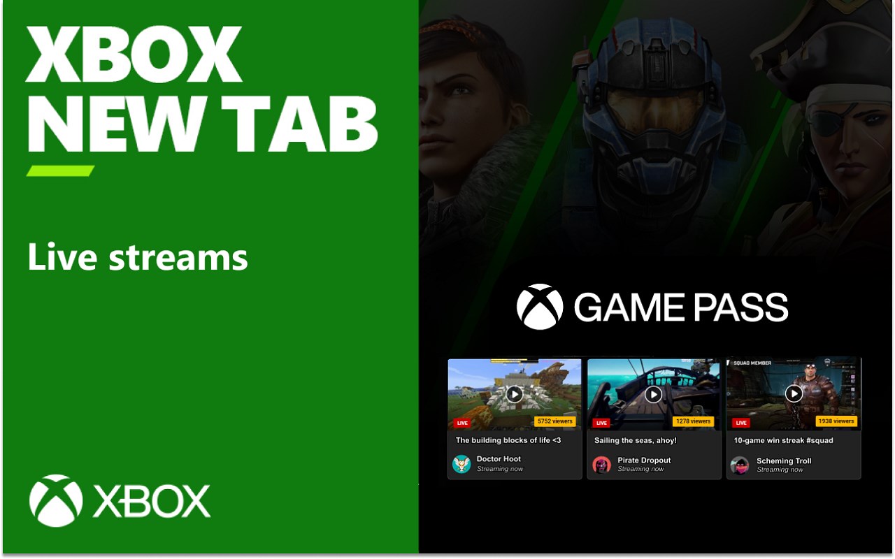 Xbox New Tab