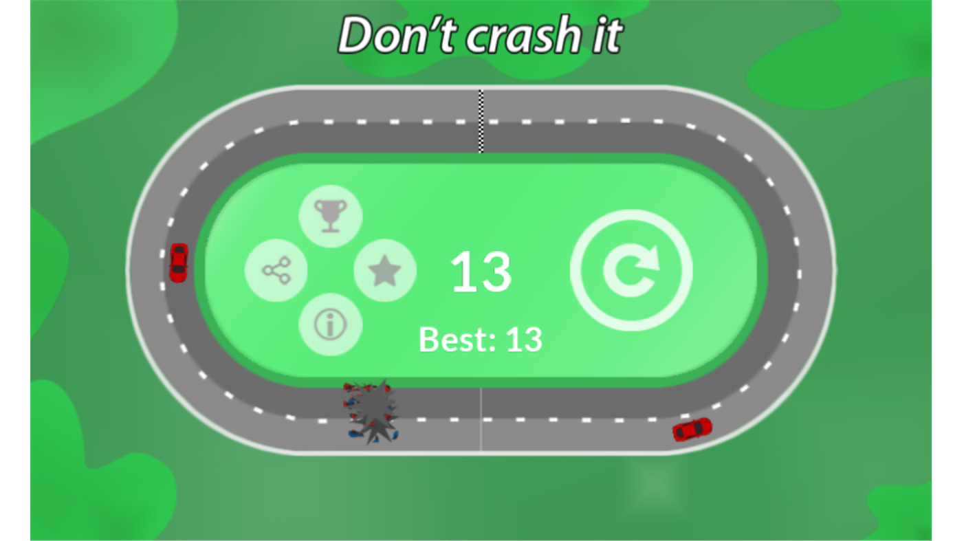 #2. Don't crash it 10 (Windows) Podle: Cheesecake App