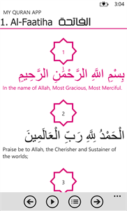 My Quran App screenshot 1