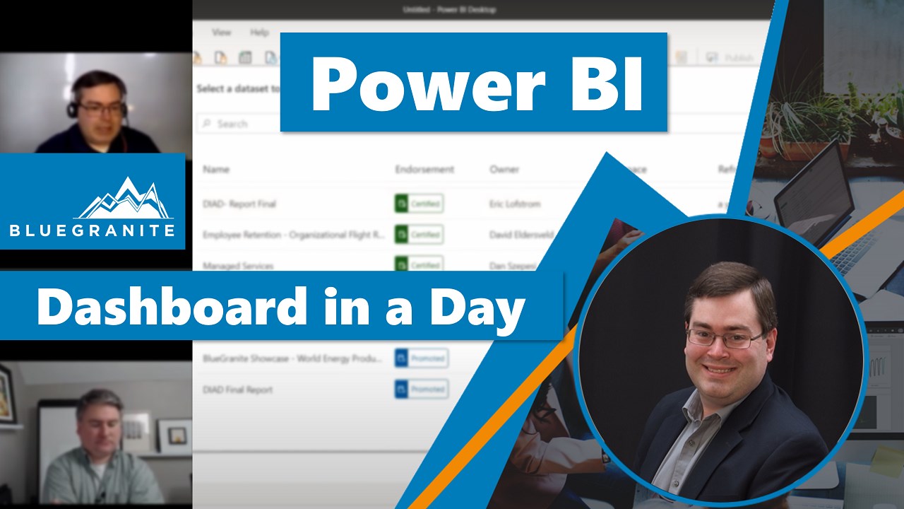 Snapshot 1 of Power BI Enrichment: 2-Week Workshop