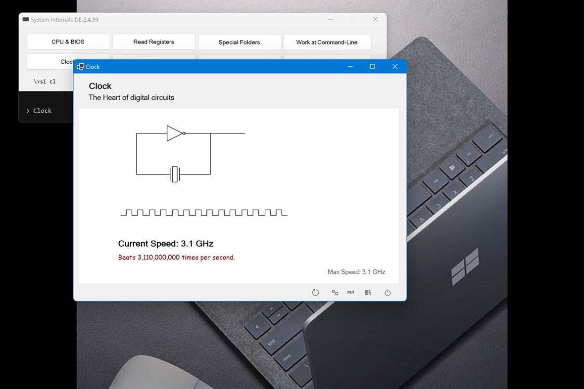 #5. System Internals (developer edition) (Windows) By: Million