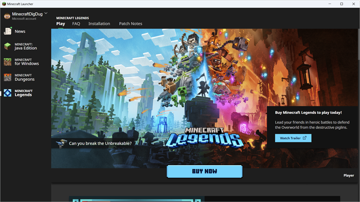 Minecraft Launcher — скриншот 10