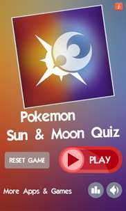 Pokemon Quiz: Sun & Moon Edittion screenshot 1
