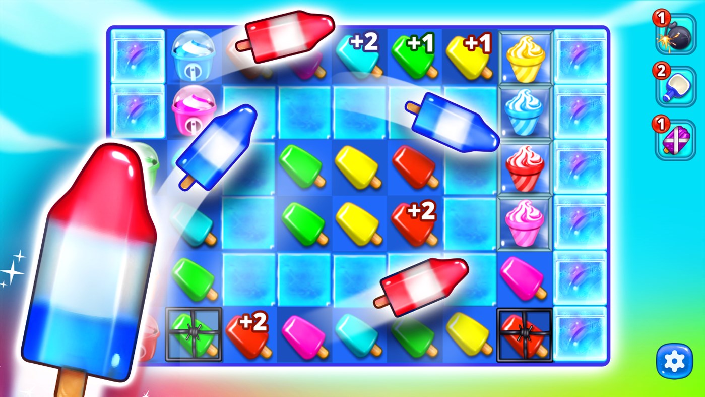#3. Ice Cream Paradise - Match 3 Puzzle Adventure (Windows) 由: RV AppStudios
