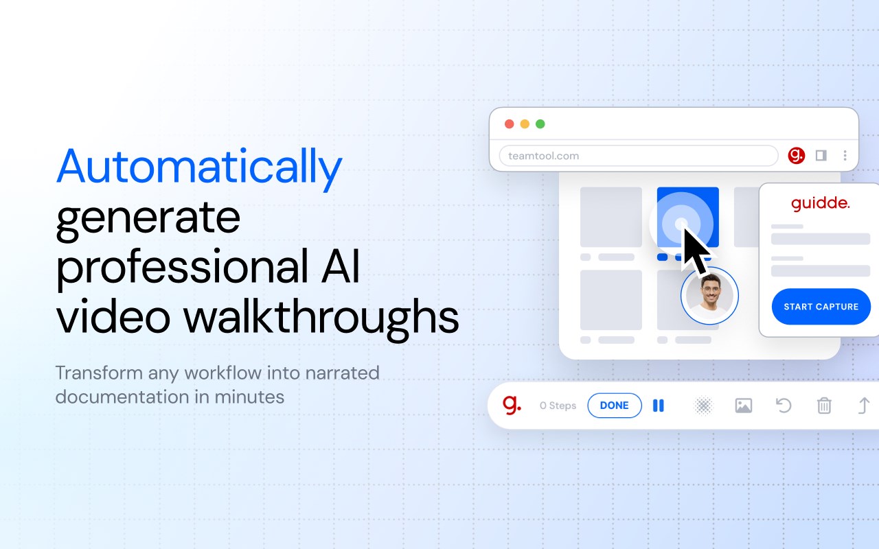 Guidde - Magically create video documentation