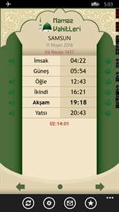 Namaz Vakitleri screenshot 3