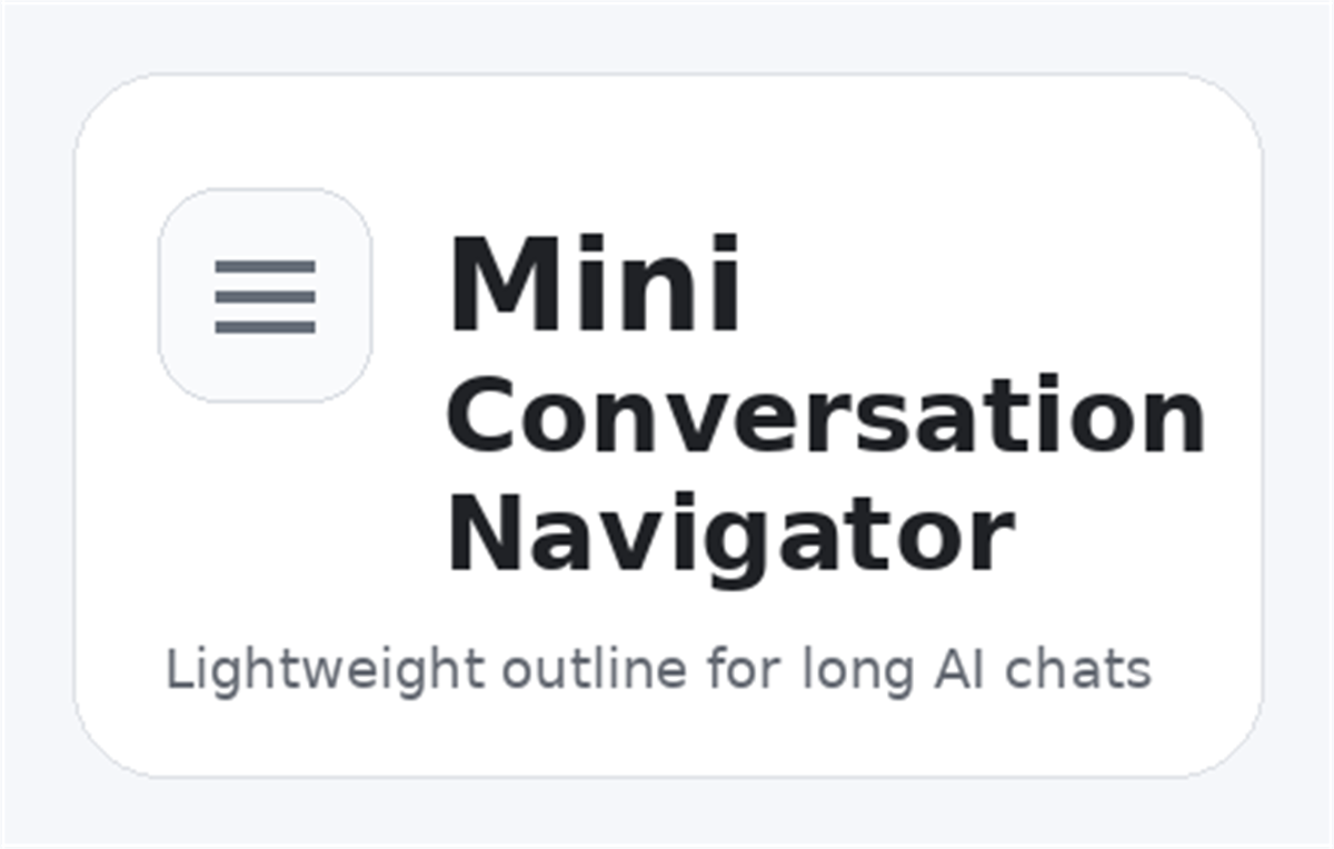 Mini Conversation Navigator