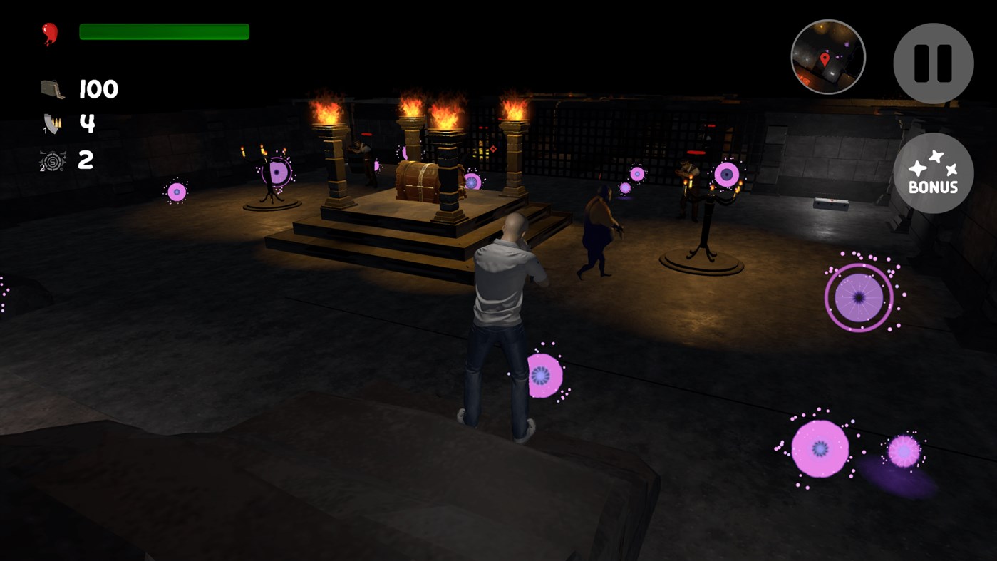 #2. Danger dungeon quest (Windows) Podle: Elhan Games