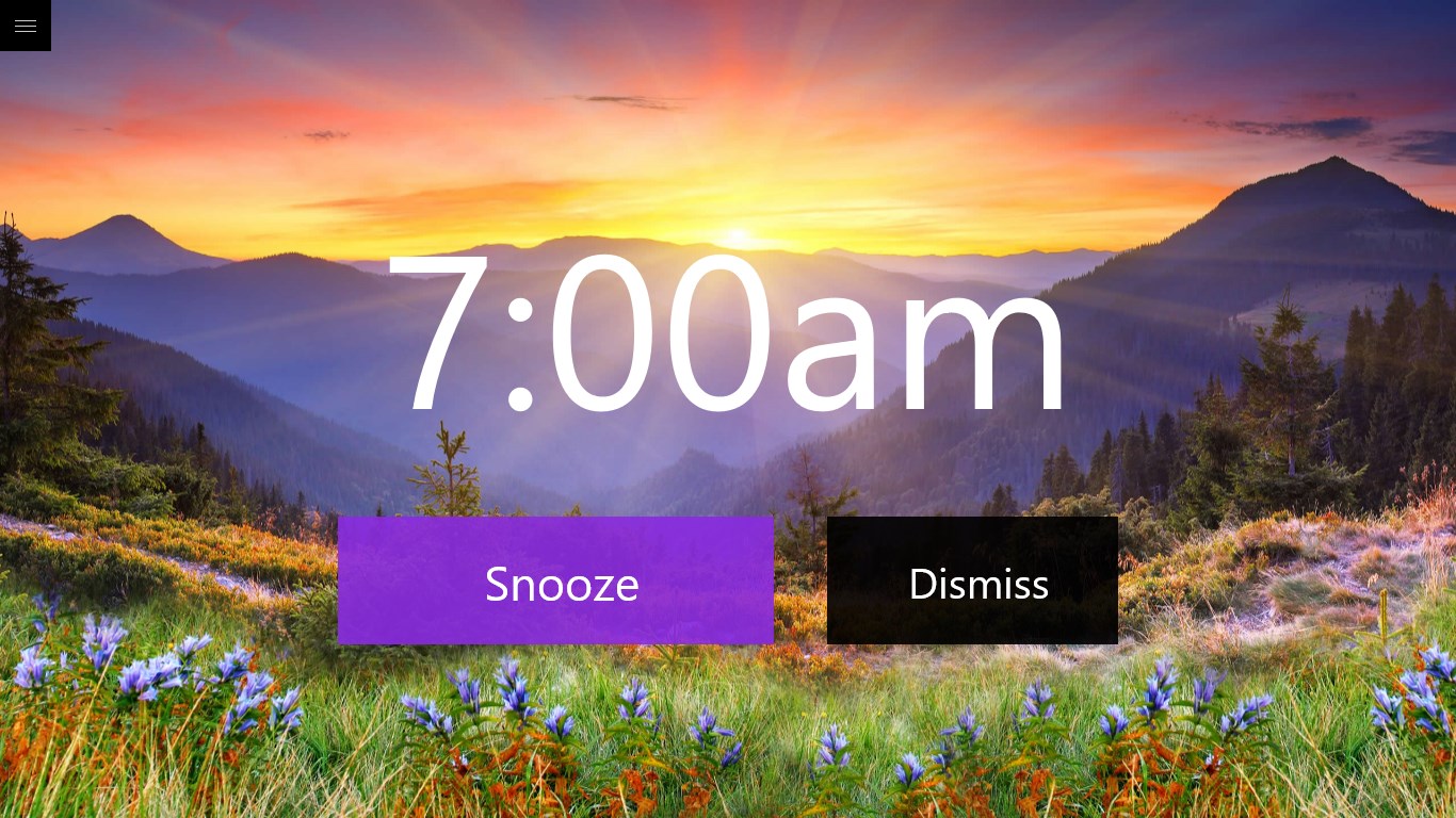 Captura de Pantalla 2 Alarm Clock HD + windows
