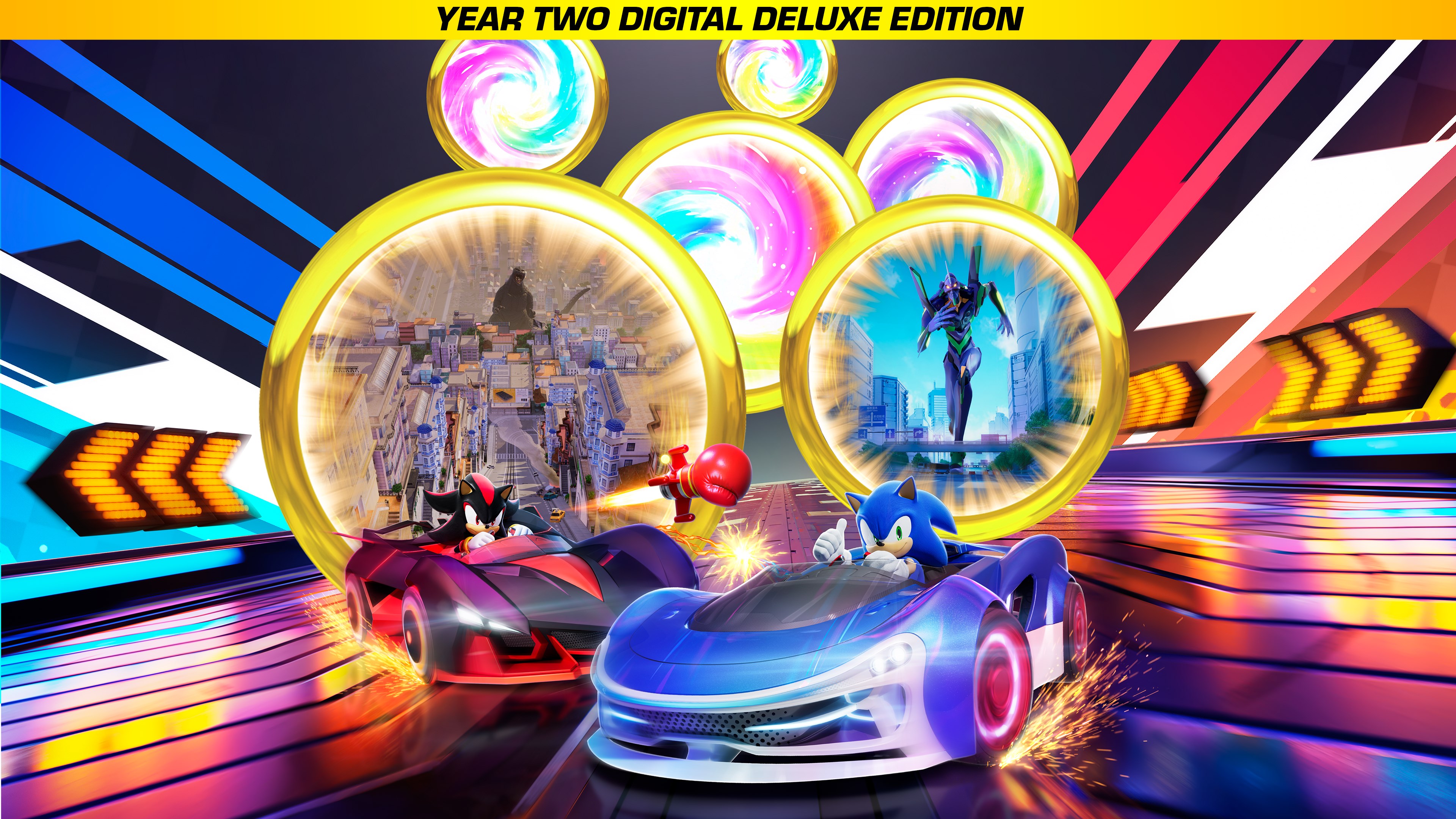 Купить ключ дешево Sonic Racing. CrossWorlds Year Two Digital Deluxe Edition