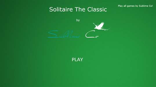 Solitaire The Classic screenshot 1