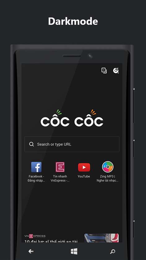 Cốc Cốc Browser Screenshots 2