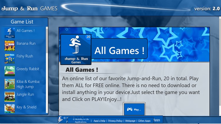 Online Games+ (Jump-And-Run) - PC - (Windows)