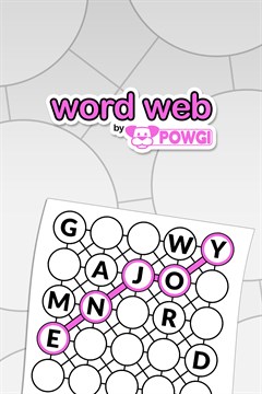 Cover poster for Word Web by POWGI