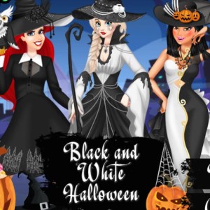 Black And White Halloween Game icon