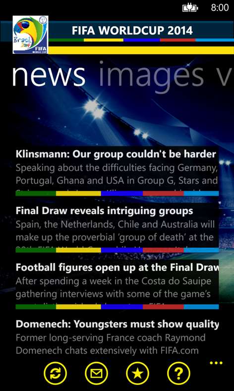 FifaWorldCup2014 Screenshots 2