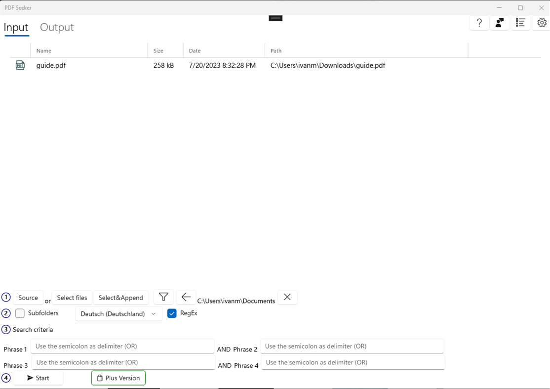 #1. PDF Seeker (Windows) Ved: Ivan Makaruskin