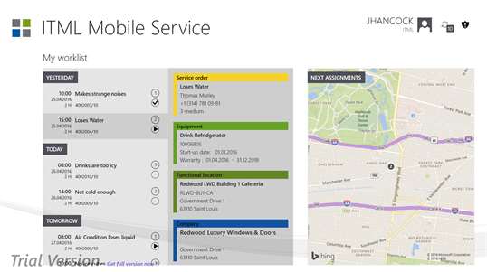 ITML Mobile Service screenshot 1