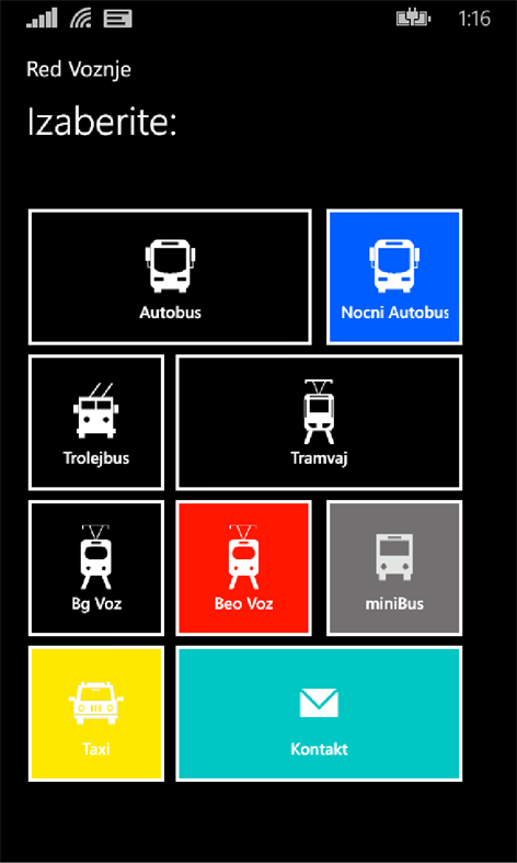 RedVoznje Screenshots 2