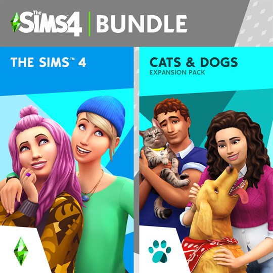 The Sims™ 4 Plus Cats & Dogs Bundle for xbox