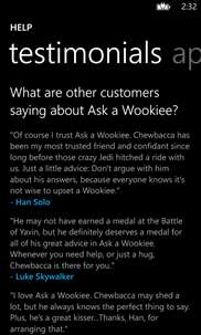 Ask a Wookiee screenshot 4