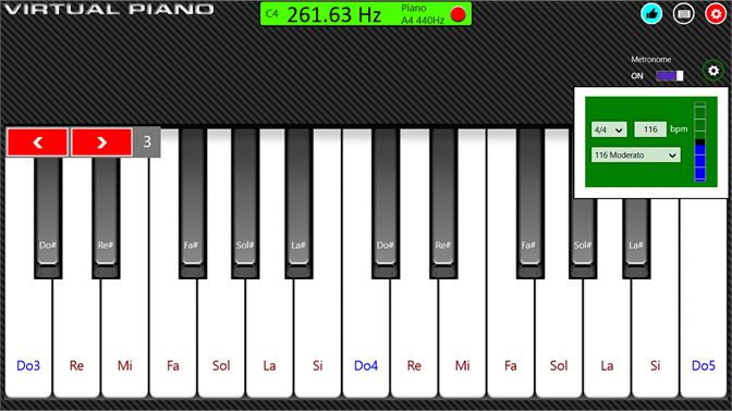 Virtual Piano Notes