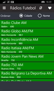 Radios Football screenshot 1