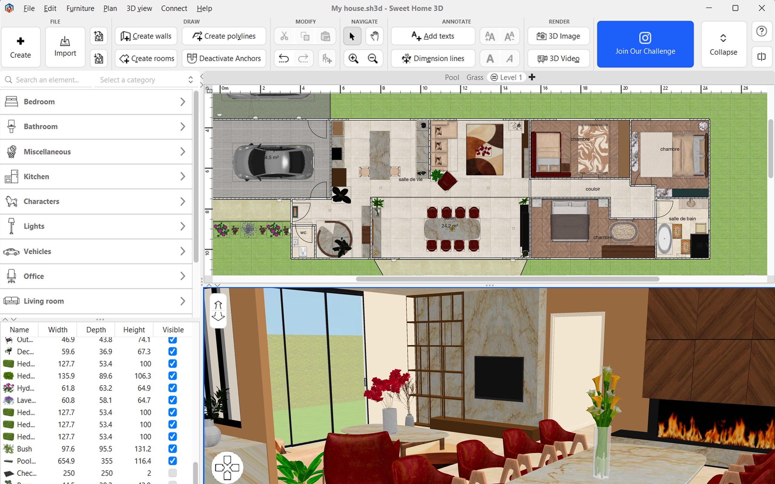 Sweet Home 3D: Interior Design & Home Planner screenshot