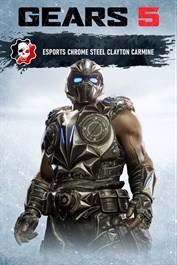 Clayton Carmine de acero cromado de eSports