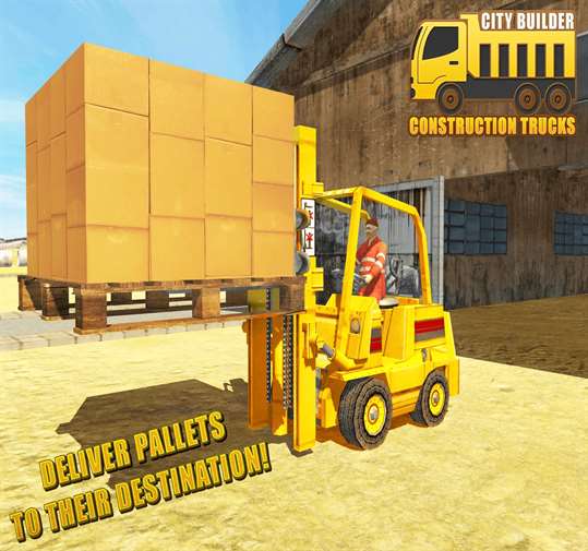 City Builder Construction Trucks Simulator screenshot 1