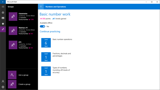 Microsoft Math screenshot 3