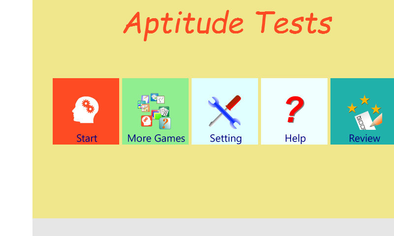 Aptitude Tests 1 screenshot