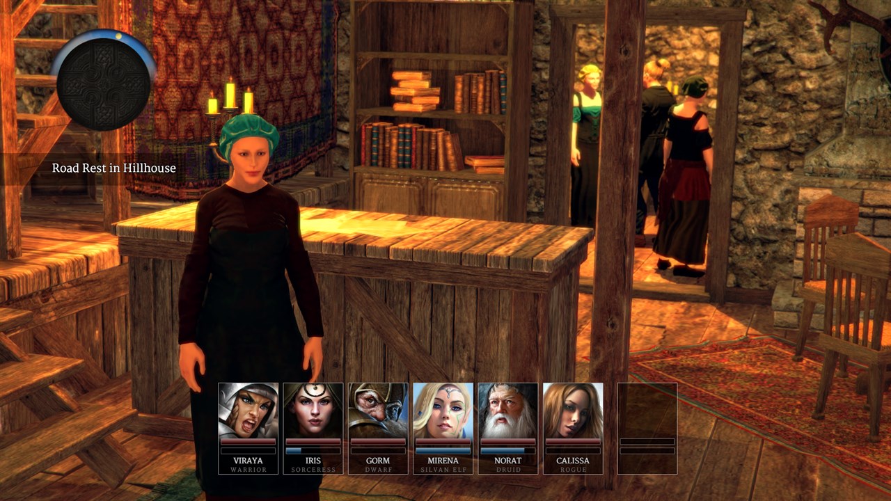 Realms of Arkania: Star Trail screenshot 4