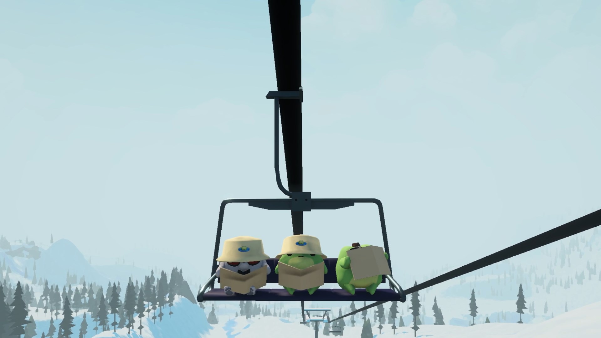Screenshot 3 from Sledding Game