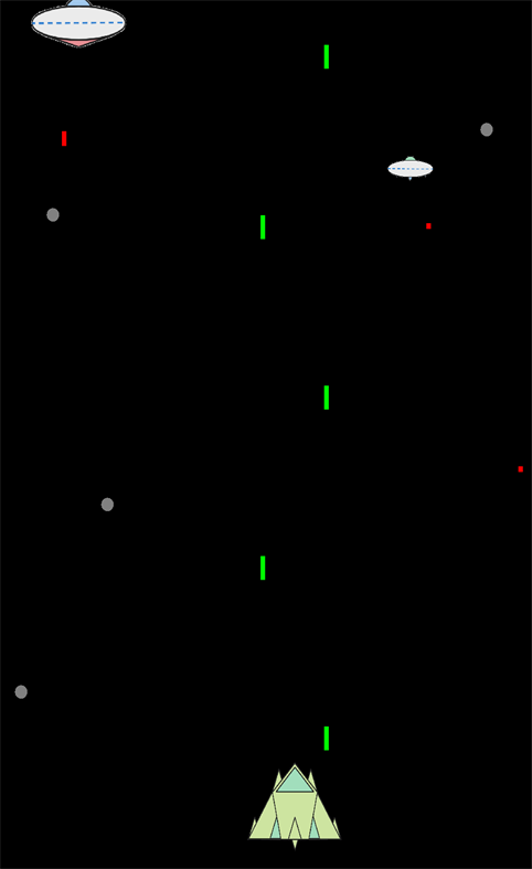 #4. Spaceship Wars! (Windows) By: MthreeJohnnyK