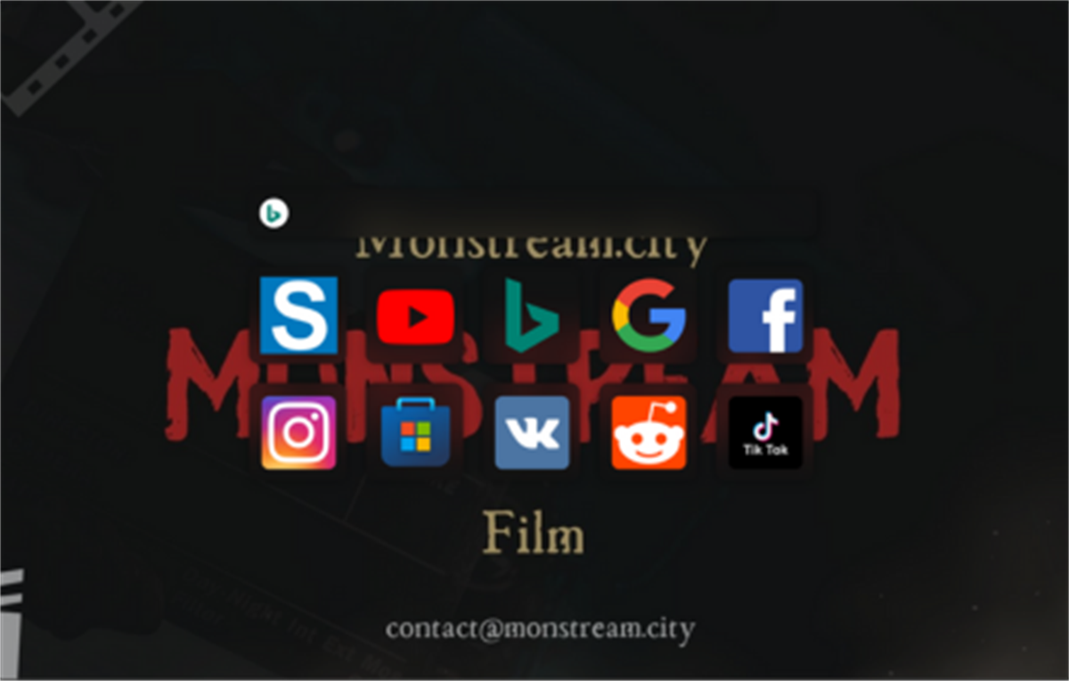 Monstream Photo New Tab