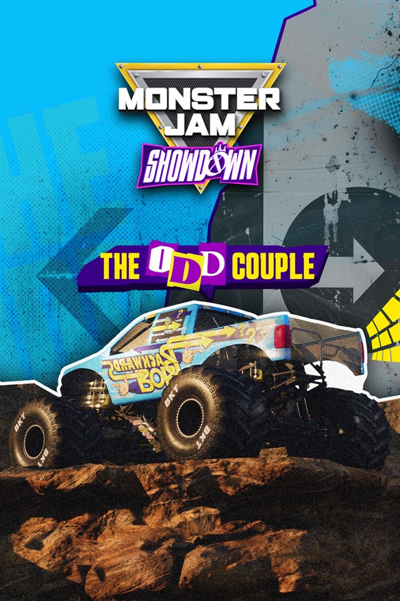Monster Jam Showdown - The Odd Couple Xbox Series X|S and Xbox One cover art