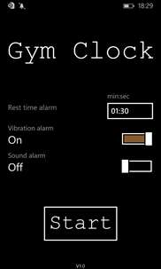 Gym Clock screenshot 1
