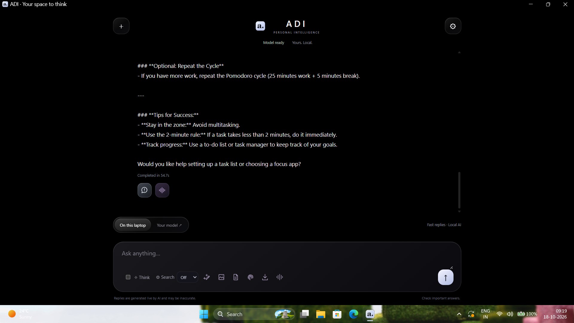 Adi.ai screenshot