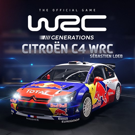WRC Generations - Citroën C4 WRC 2010 for xbox