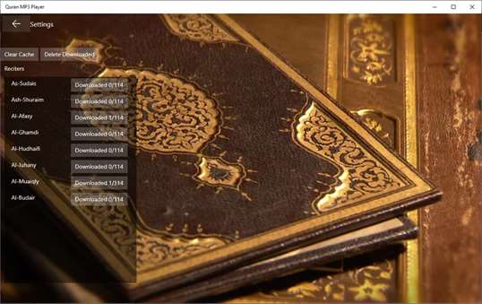 Quran MP3 Player screenshot 2