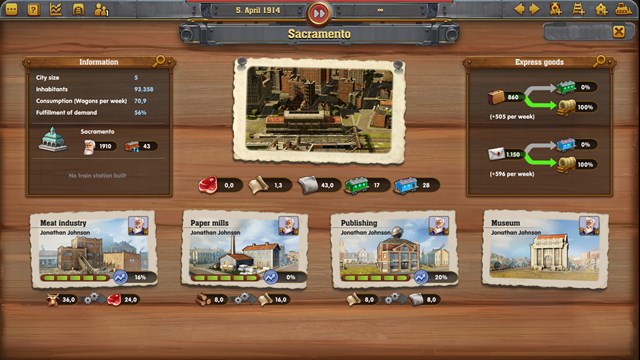 Railway Empire screenshot 2