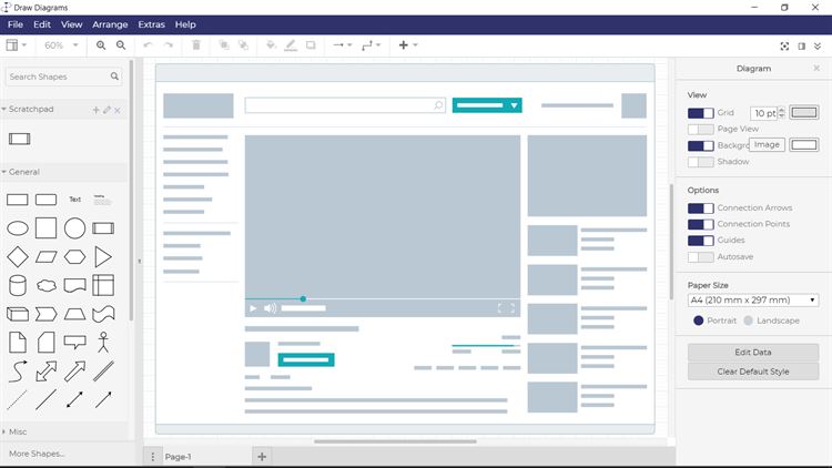 【图】Draw Diagrams – making charts, flowcharts, UML, mindmap(截图2)