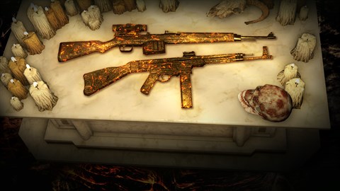 Zombie Army 4: Molten Lava Weapon Skins