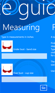 Bra Size Guide screenshot 2