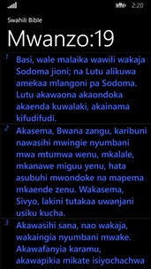 Biblia Takatifu-Swahili Bible screenshot