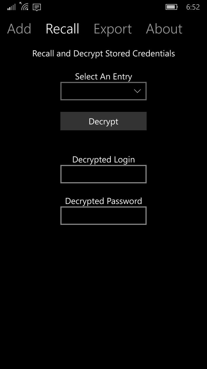 Password Pro screenshot